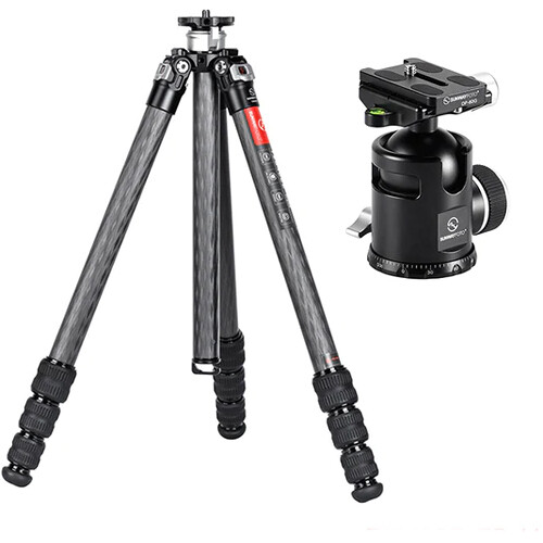 Sunwayfoto T2840CE Explorer Series Carbon Fiber Tripod with EB-44 Ball Head