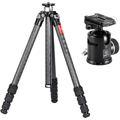 Sunwayfoto T2840CK Knight Series Carbon Fiber Tripod with EB-44 Ball Head