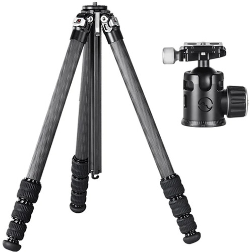 Sunwayfoto T2841CE Ultra-Compact Series Carbon Fiber Tripod and EB-36 Ball Head