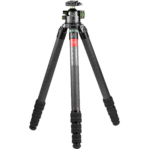 Sunwayfoto T4040CM Master Series Carbon Fiber Tripod with TH-55G&nbspLow-Profile Ball Head