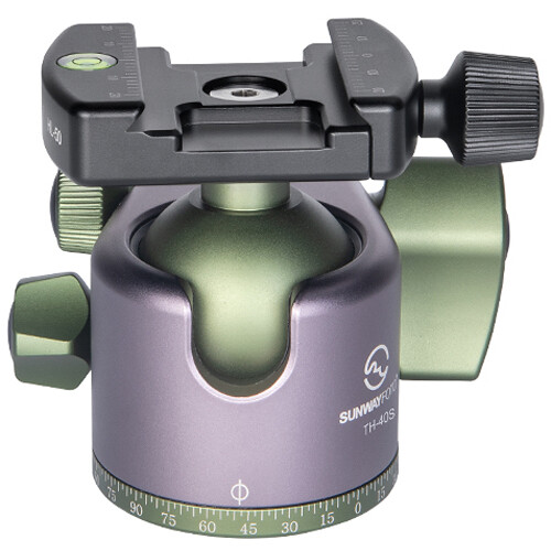 Sunwayfoto TH-40S Low-Profile High Locking-Strength Ball Head