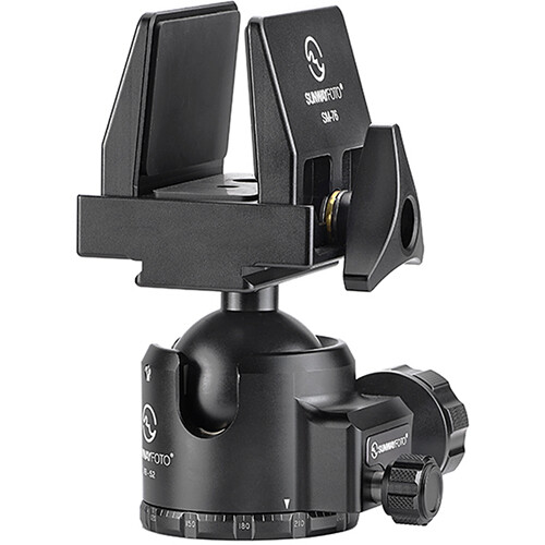 Sunwayfoto XB-25 Low-Profile Ball Head With SM-76 Rifle Gun Clamp