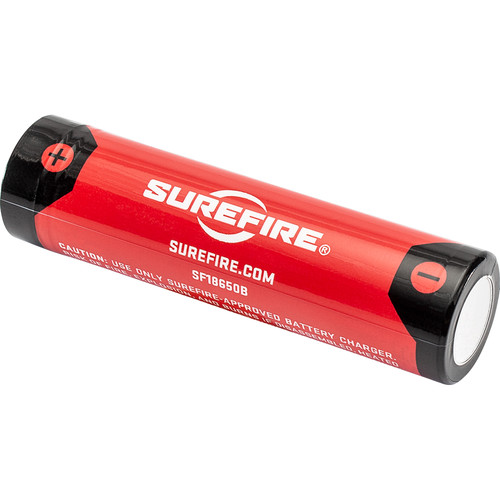 SureFire 18650 LiIon Rechargeable Battery with Charging