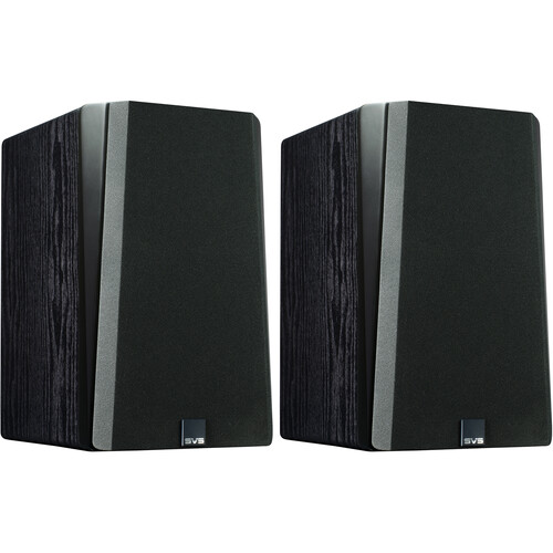 SVS Prime 2-Way Bookshelf Speakers (Black Ash Pair)