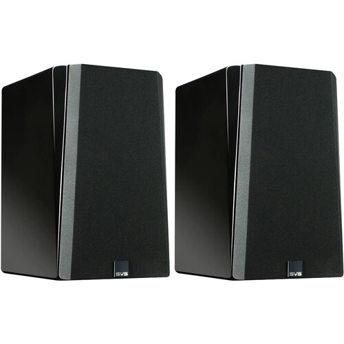 SVS Prime 2-Way Bookshelf Speakers (Piano Gloss Black Pair)