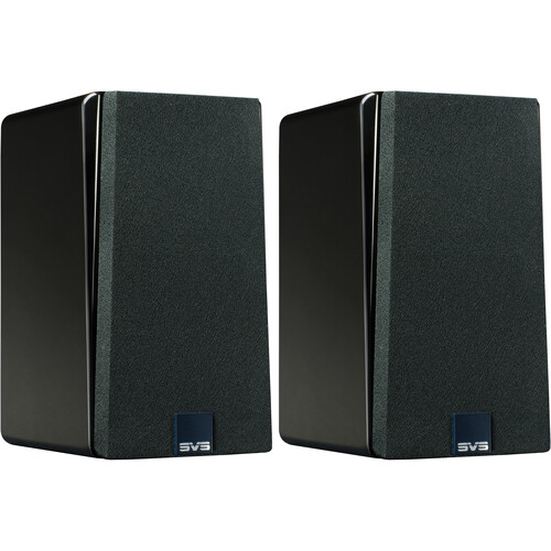 SVS Prime Satellite 2-Way Bookshelf Speakers (Piano Gloss Black Pair)