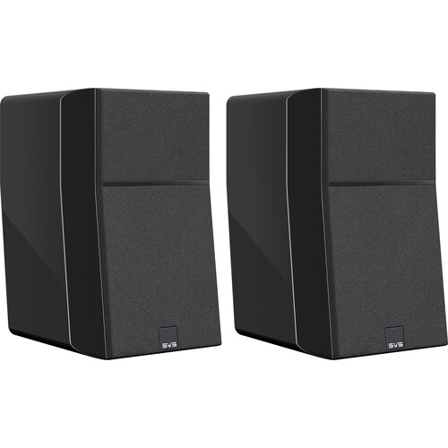 SVS Ultra Evolution Nano 2-Way Bookshelf Speakers (Piano Gloss Black Pair)