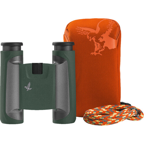 Swarovski 10x25 CL Pocket Mountain Binoculars (Green Mountain Accessory Package)