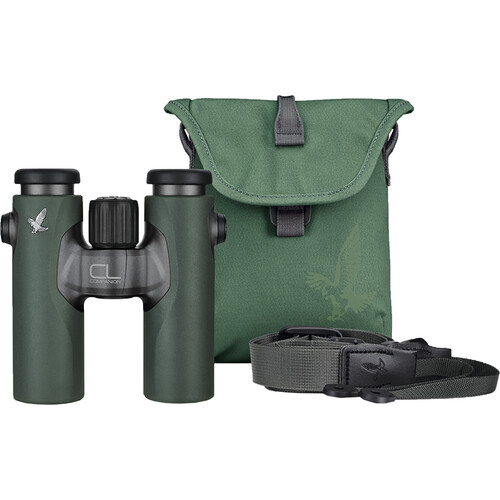 Swarovski 10x30 CL Companion Binocular (Green Urban Jungle Accessories Package)