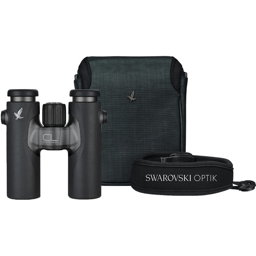 Swarovski 10x30 CL Companion Binocular (Anthracite Wild Nature Accessories Package)