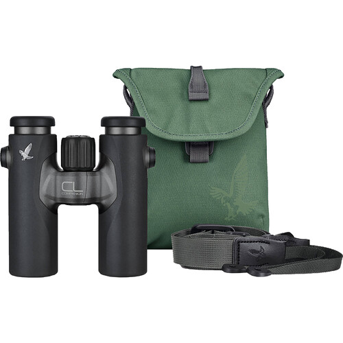 Swarovski 10x30 CL Companion Binocular (Anthracite Urban Jungle Accessories Package)