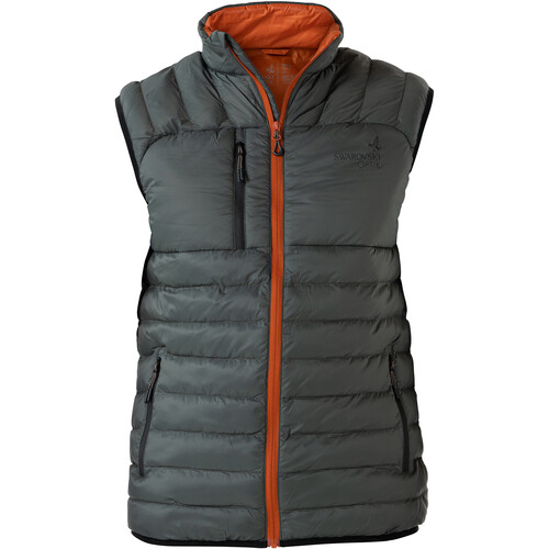 Swarovski Men's Puffer Vest (Green Medium)