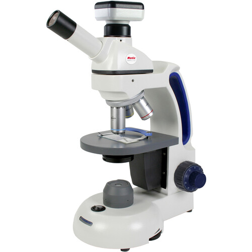 Swift M3603C-USB3 Monocular Cordless LED Microscope with Moticam A5 Camera
