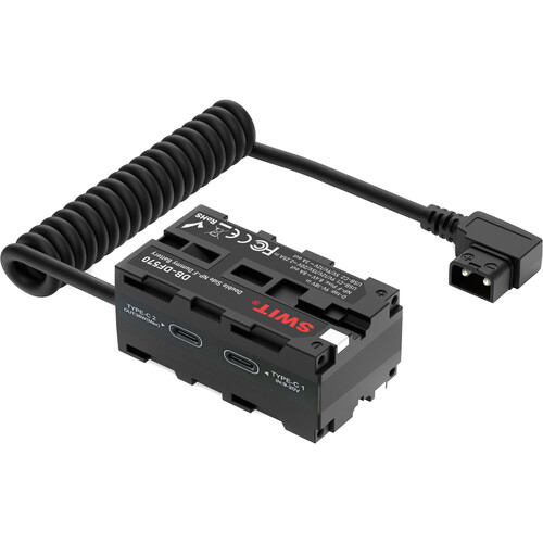 SWIT Dual-Side NP-F Dummy Battery with USB-C
