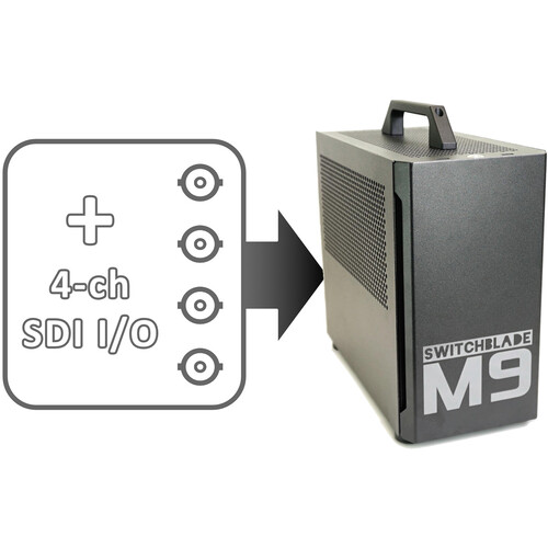 Switchblade Systems 4-Input 3G-SDI to Input/Output Upgrade for Switchblade M9