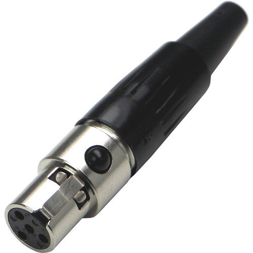 Switchcraft Tini-QG Mini XLR 4-Pin Female Cable Mount (Nickel Silver)