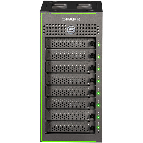 SYMPLY SymplySPARK 112TB 8-Bay Thunderbolt 3 RAID Array with Case (8 x 14TB)