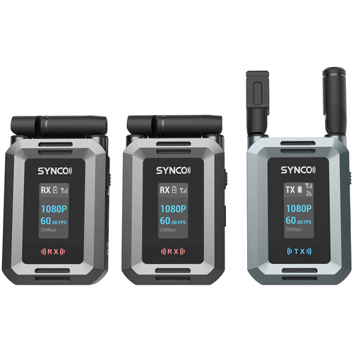 Synco XVision HDMI Wireless Video Transmission System (1 TX 2 RX)