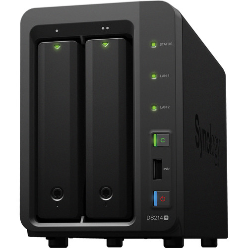 Synology DiskStation DS214+ 2Bay AllIn1 NAS Server DS214+