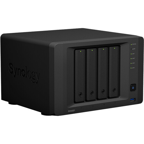 Synology VA3221 4-Bay Deep Learning NVR DVA3221 B&H Photo Video