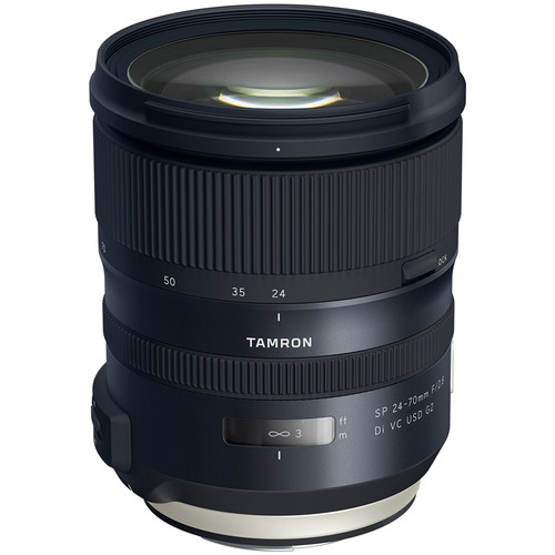 Tamron SP 24-70mm f/2.8 Di VC USD G2 Zoom Lens for Canon EF DSLR Cameras (Tamron 6 Year USA Warranty) with Advanced Accessory and Travel Bundle (AFA032C-700) | Canon 24-70mm f2.8 Lens