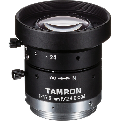 Tamron M117FM06 C-Mount 6mm Fixed Focal Lens