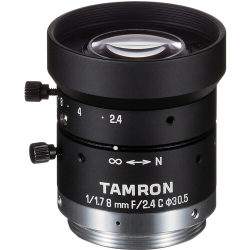 Tamron M117FM08 C-Mount 8mm Fixed Focal Lens