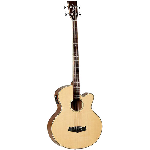 Tanglewood Guitars Winterleaf Acoustic/Electric Bass (Natural Gloss)