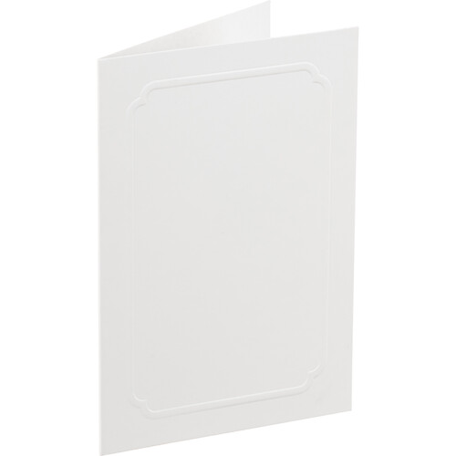 Tap PF-12 Photo Folders (White 3 x 5