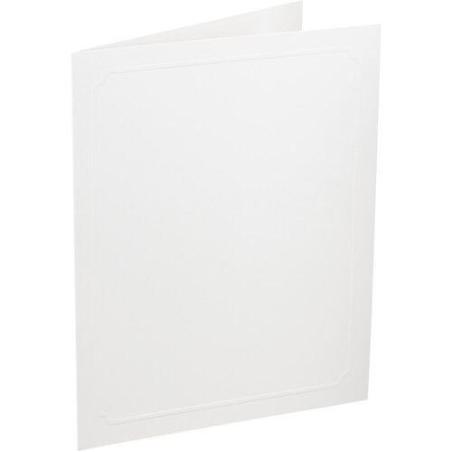 Tap PF-12 Photo Folders (White 6 x 8