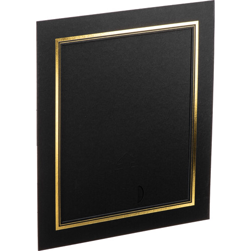 Tap Aster Easel (25-Pack Black/Gold 8 x 10