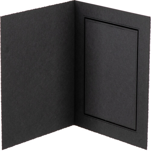 Tap Profit Line T-50 Portrait Folders (25-Pack Black 5 x 7
