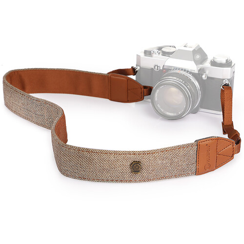 TARION Adjustable Camera Neck Strap (Brown)