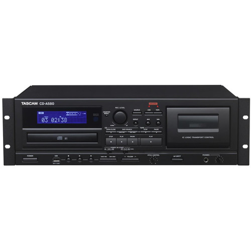 TASCAM CD-A580 Cassette USB & CD Player/Recorder