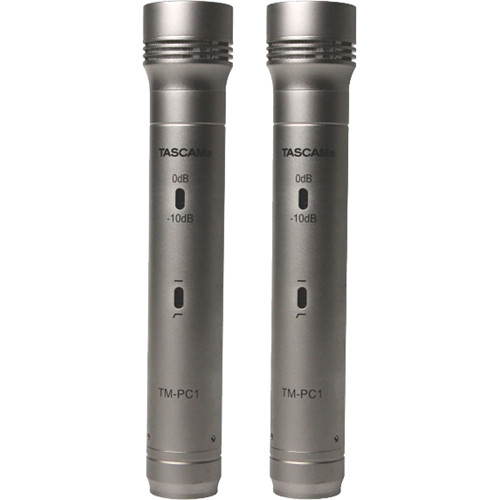 Tascam TMPC1 Pencil Condenser Microphone (Stereo Set) TMPC12