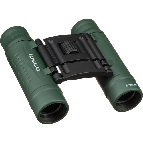 Tasco 10x25 Essentials Compact Binocular (Green) 168125G B&H