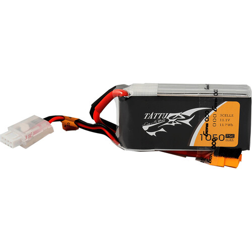 Tattu 3-Cell 11.1V LiPo Battery Pack with XT60 Plug (1050mAh)