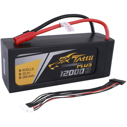 Tattu Plus 6-Cell 22.2V LiPo Smart Battery (12000mAh AS150 + XT150)