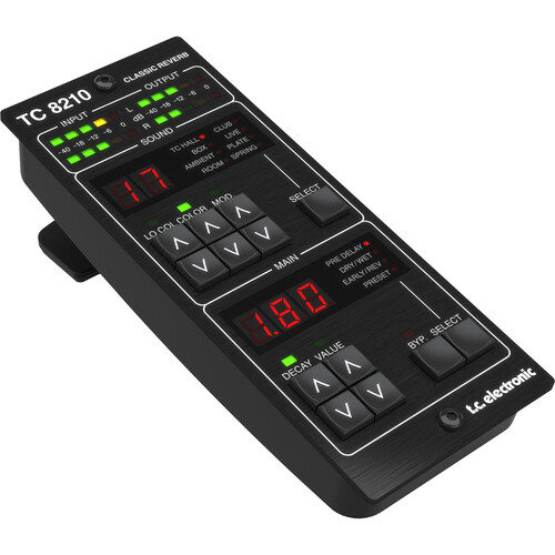 TC Electronic TC8210-DT Classic Mixing Reverb Plug-In with Hardware Controller