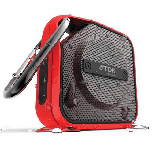 TDK TREK Micro A12 Speaker (Red) 77000020493 B&H Photo Video
