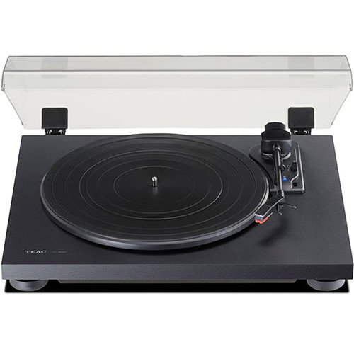 Teac TN-180BT-B 3-Speed Analog Turntable with Phono EQ and Bluetooth (Black)