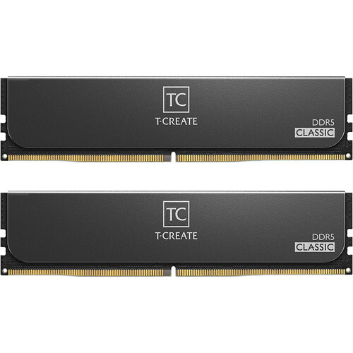 TEAMGROUP 32GB T-Create Classic DDR5 5600 MHz UDIMM Memory Kit (2 x 16GB Black)