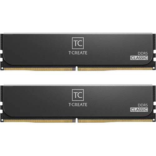 TEAMGROUP 64GB T-Create Classic DDR5 5600 MHz UDIMM Memory Kit (2 x 32GB White)