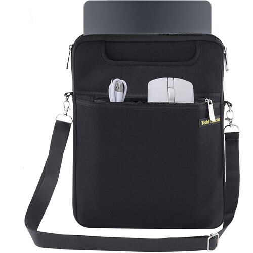TechProtectus Vertical Messenger Bag (Black)