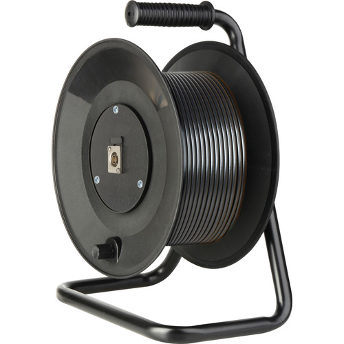 JackReel Deluxe 1-Channel 3G-SDI Snake Reel with Belden 1694A RG6 Cable (250')
