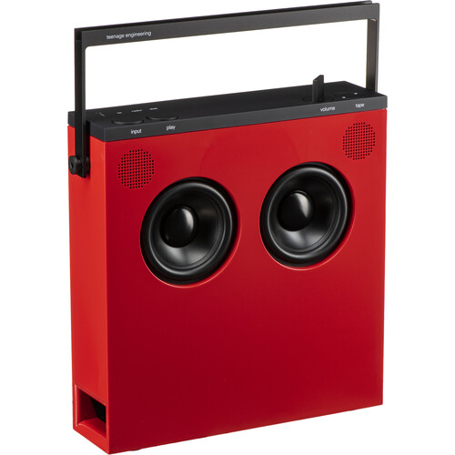 teenage engineering OB-4 Magic Radio Recorder and Speaker with Bluetooth (Gloss Red)