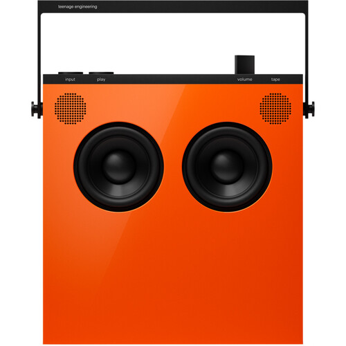 teenage engineering OB-4 Magic Radio Recorder and Speaker with Bluetooth (Orange)