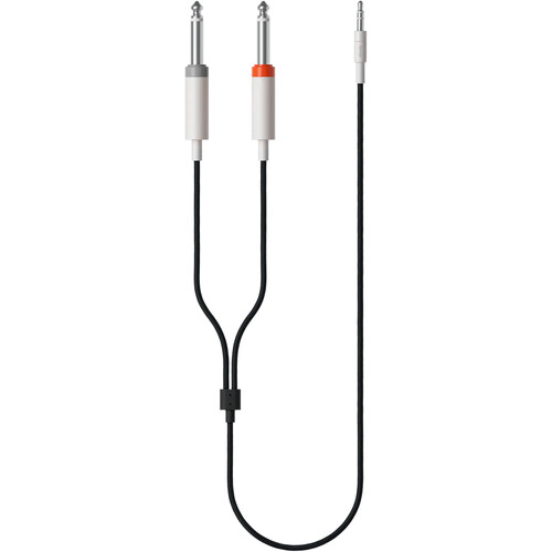 teenage engineering Field Textile Audio Cable 3.5mm to Dual 1/4