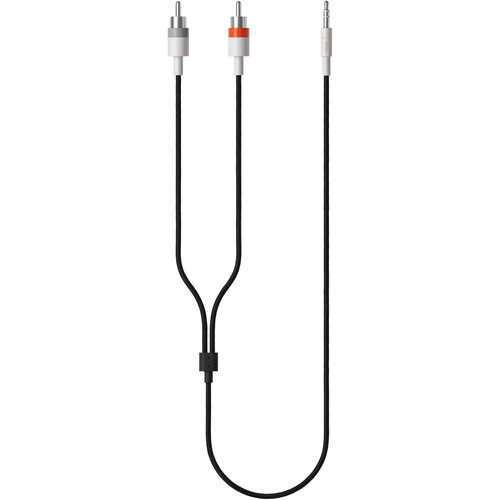 teenage engineering Field Textile Audio Cable 3.5mm to Dual RCA (47.2