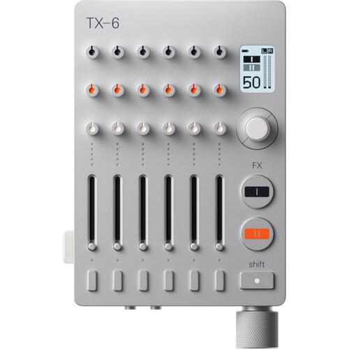 teenage engineering TX-6 Ultraportable Pro Mixer Audio Interface and Recorder (Silver)